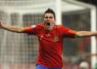 Villa, máximo goleador español en la historia de los mundiales