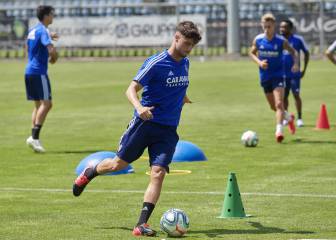 Puado, Vigaray y James apuran sus opciones para el derbi aragonés