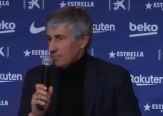 La frase altanera de Setién en su presentación que se le ha vuelto en su contra