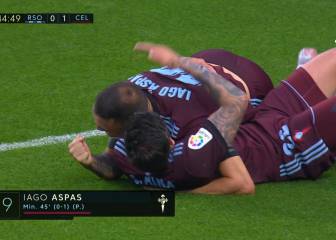 Es más listo que el delfín de nariz de botella: la acción 101% Iago Aspas con la que gana el partido...