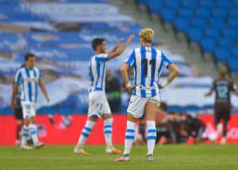 1x1 de la Real: Zubimendi y Januzaj no frenan la caída
