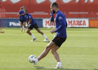 Simeone, de enhorabuena: Felipe ya se entrena con el grupo