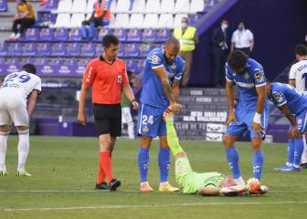 Las quejas de Bordalás levantan ampollas en el Valladolid