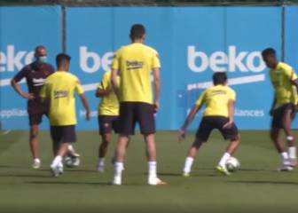 El Barcelona de Setién se prepara para visitar al Celta en Balaídos