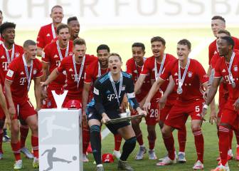 Así ha celebrado el Bayern de Munich la Bundesliga