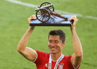 Lewandowski, máximo goleador de la Bundesliga por quinta vez