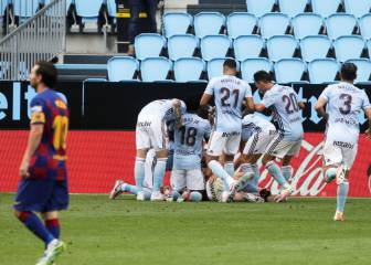 Aspas deja al Barça en la lona