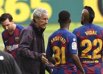 Lo que dice Setién sobre el 2-2