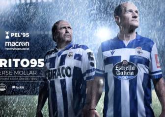 El Depor presenta camiseta: un homenaje a la Copa del 95