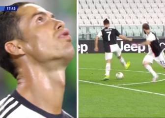 De fallos imposibles a una jugada de lujo: el curioso partido de Cristiano