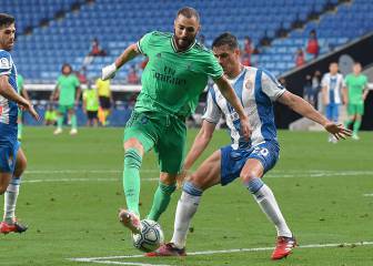 La victoria del Real Madrid sobre el Espanyol en imágenes
