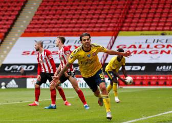 Ceballos salva al Arsenal