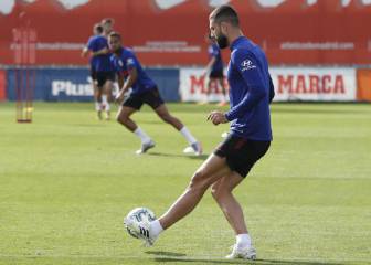 Felipe entrenó a tope y está preparado para el Camp Nou