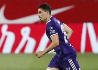 Miguel, quinto canterano con presencia en el once del Pucela este curso