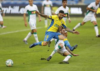 Las Palmas pierde su primer tren al playoff