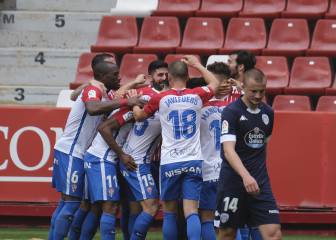 Cómoda victoria del Sporting para recobrar ilusión y esperanza