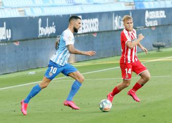 1x1 del Málaga: Tete Morente lidera una victoria clave