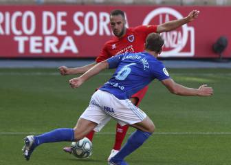 Un gol de Higinio saca al Numancia del descenso
