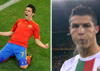 El olvidado y desquiciado partido de Cristiano vs España