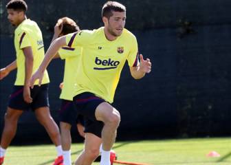 Setién recupera a Sergi Roberto y Sergio Busquets ante el Atlético