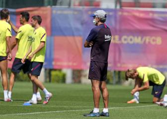 Alta tensión entre Setién-Sarabia y los jugadores