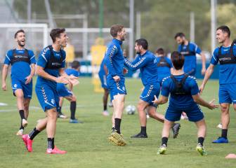 El equipo vuelve con la mente puesta en el Eibar