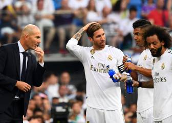 Zidane echa el candado
