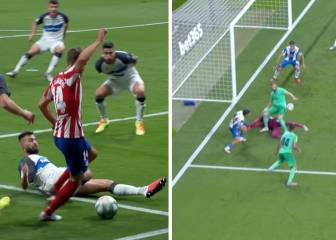 El polémico penalti a Llorente y la razón por la que Mateu no pitó penalti sobre Benzema