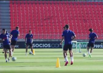 Simeone recupera a Mario Hermoso antes del Barcelona