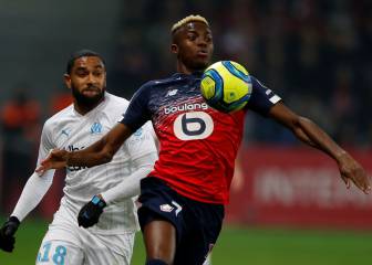 Osimhen, posible sustituto de Milik, está en Nápoles