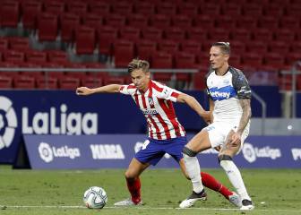 Marcos Llorente llega en plan estrella al Camp Nou
