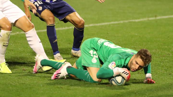 Luca Zidane, baja por un esguince en su mano derecha