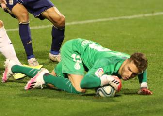 Luca Zidane, baja por un esguince en su mano derecha