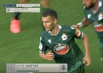 Aketxe salva un valioso empate para el Depor en Tenerife