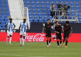 El Sevilla no da opción a un Leganés hundido