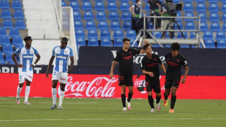 Resumen y goles del Leganés vs. Sevilla de la Liga Santander