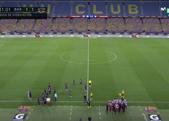 La imagen del Camp Nou que duele al aficionado del Barça y llena de orgullo al del Atlético