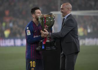 Rubiales entregará LaLiga este julio al campeón aun sin público