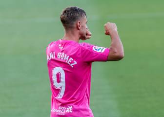 Dani Gómez, duda para el partido del sábado en Almería