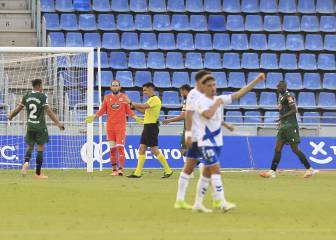 Un penalti, 2 rojas y 3 amarillas: el show de Ortiz Arias en Tenerife