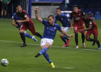 Ortuño saca del pozo al Oviedo