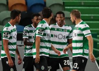 Gonzalo Plata afianza al Sporting en la tercera plaza