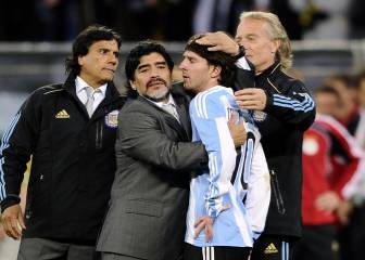 Messi sale en blanco del Mundial