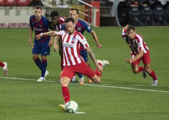 Saúl hizo un doblete histórico que sólo lograron 6 atléticos