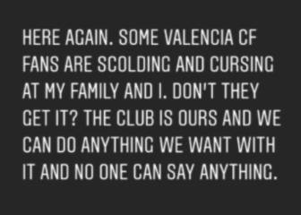 Mensaje de la hija de Peter Lim: 