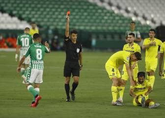 Fekir golpeó el monitor VAR pero Gil Manzano no lo reseña