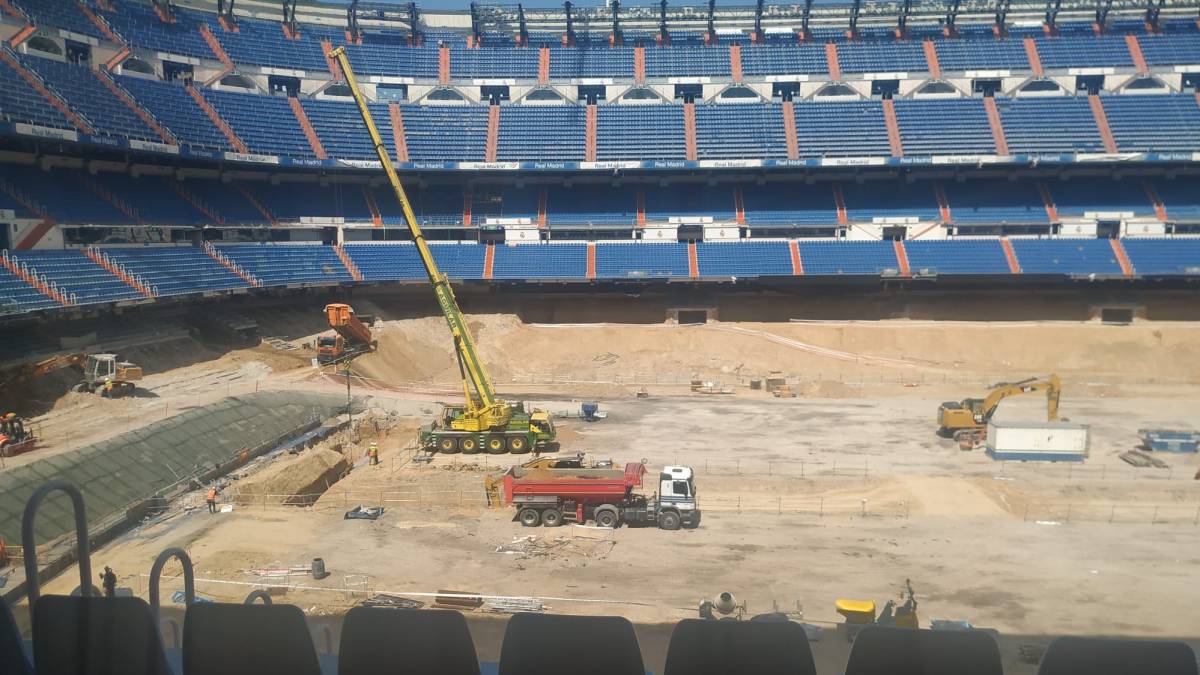 Real Madrid: new BernabÃ©u retractable pitch delayed by a year - AS.com