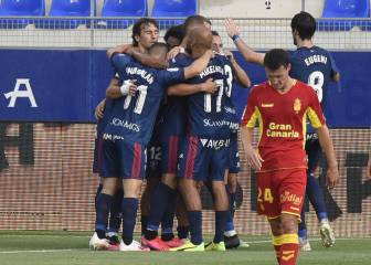 Okazaki permite al Huesca dormir en ascenso directo