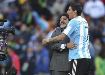 Los jugadores lloran por Maradona
