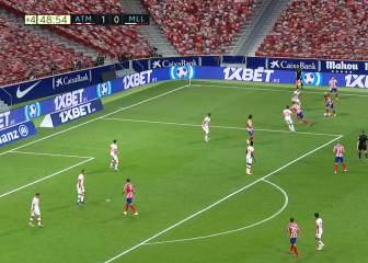 El característico gol que este Atleti disfruta mil veces más que uno al tiki-taka: Llorente, otra vez de '10'